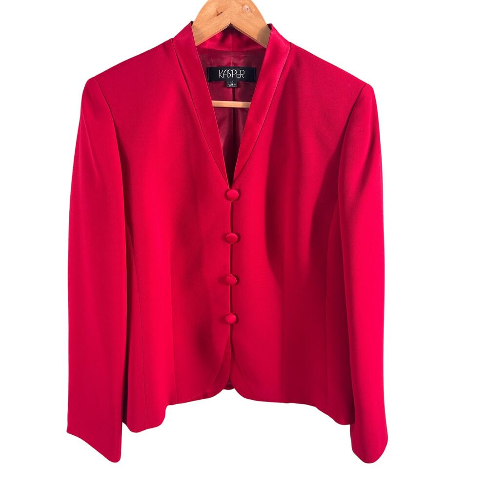 Kasper Skirt Suit 2Pc Set Women's Size‎ 10 Lined Career Office Corporate Formal